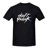 Daft Punk Discovery Shirts 100 Cotton Men Round Neck Black
