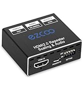 HDMI 2.0 Audio Extractor 4K 60Hz PS5 1080P 120Hz 4:4:4 HDCP 2.2 18 Gbit/s D-olby Vision HDR DE-Em...