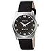 Invicta Men's 5137 Slim Collection Round Black Leather Watch