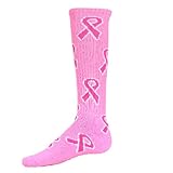 Red Lion Ribbon Socks Knee High Athletic