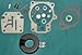 Carburetor Repair Kit for Johnson Evinrude 18-75 HP Replaces 396701 and Includes Float! primary