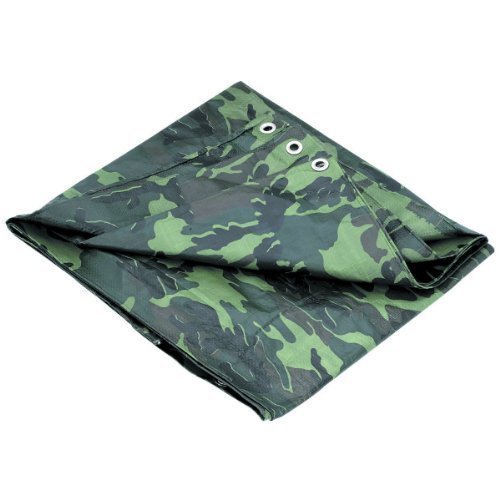 UPC 793770100048, P-Line Multi-Purpose Camouflage Poly Tarp Cover Tent Shelter Camping Hiking Tarpaulin