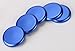 Opar Blue Door Handle Exterior Push Button Cover Trim for 2007 - 2018 Jeep JK Wrangler & Unlimited - Set