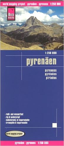 Pyrenees (France, Spain) & Andorra 1:250,000 Travel Map, waterproof, GPS-compatible, REISE Pyrenees (France, Spain) & Andorra 1:250,000 Travel Map, waterproof, GPS-compatible, REISE
