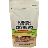 Ranch Seasoned Cashews 8 oz bags - TWO PACK