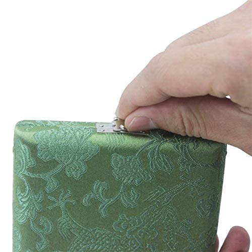 Store-Homer - Wooden Silk Oboe Reed Storage Box Protective Carrying Case Pouch Organizer Container Musical Instrument Parts Accessories