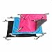 CUSFULL Cat Hammock Bed Comfortable Hanging Pet Hammock Bed for Cats/Small Dogs/Rabbits/Other Small Animals 22 x17 in (Blue)
