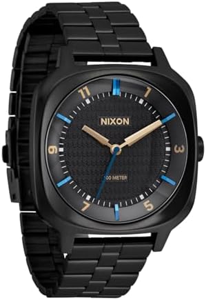 Amazon.com: NIXON Time Teller Solar A1369 - Chocolate/Cappuccino