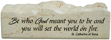 Be Who God Meant You To Be And You Will Set The World On Fire St Catherine Of Siena Amazon Ca Home Kitchen fire st catherine of siena amazon ca