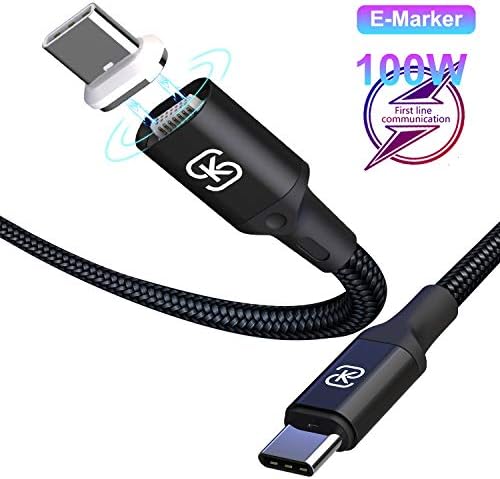 Sikai モデル着用 注目アイテム 第11世代マグネット式 Type Cケーブル Pd急速充電に対応 最大100w出力 双向高速データ伝送可能 急速充電 Macbook Nintendo Switch Matebook Tv 4k 一年メーカー保証 2本 ブラック Nexus 5xなどのtype C機種にサポート1 8mメートル Xz Xperia