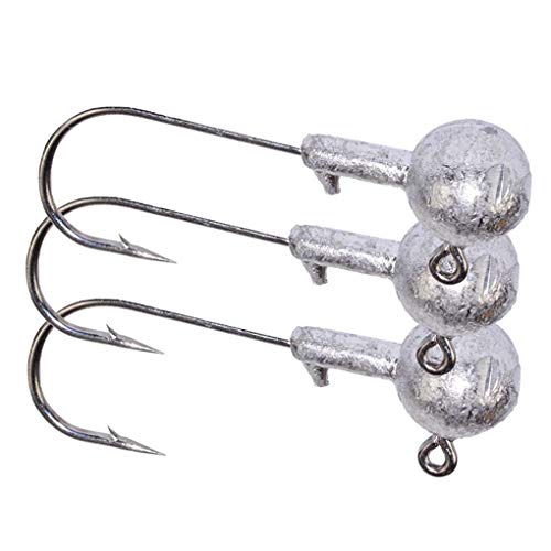 Centitenk 5 Stück 3,5 g / 5 g / 7 g / 10 g / 14 g Professioneller Jig Fishing Blei Haken Set für River Angelhaken See… – Bild 4
