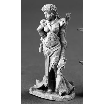 Reaper Miniatures Dark Heaven Legends: Selene, Female Cleric - 25mm Unpainted Metal Figure - View #9