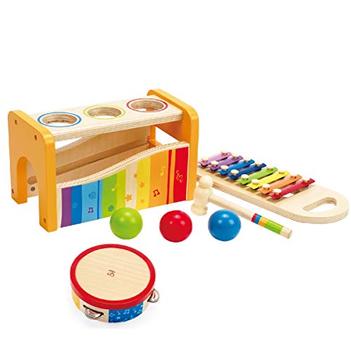 5 Hape+Music+Toys+Toddlers+Tambourine