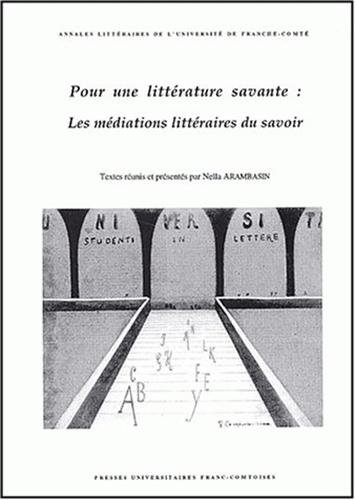 Pour une littérature savante