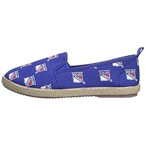 New York Rangers Espadrille Canvas Shoe