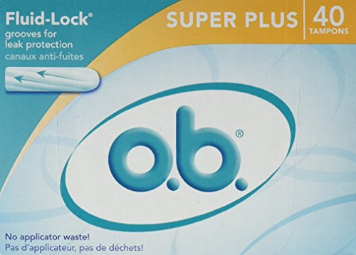 o.b. Super Plus Absorbency Tampons, 3 Count
