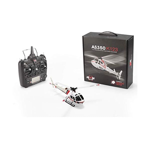 AXJJ RC Hubschrauber Rc Helikopter 3D 6 Kanal RTF Hubschrauber RTF 6CH Brushless 3D / 6G Schaltsystem Großbildschirm… – Bild 4