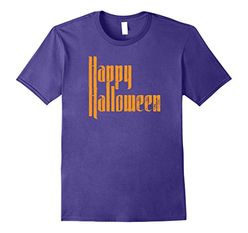 Happy Halloween Distressed Cool Halloween Costume T-Shirt