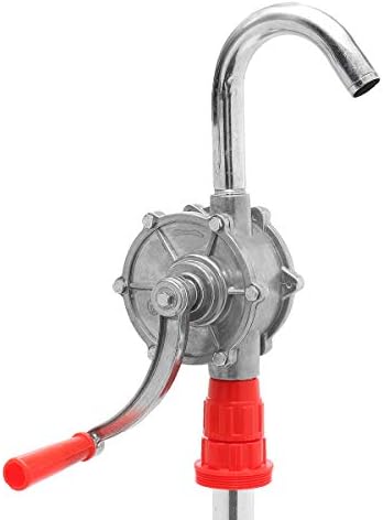 CCChaRLes 22L/Min Heavy Duty Drum Rotary Hand Pump New Oil Fuel Barrel