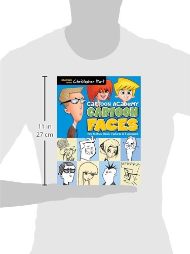 Cartoon Faces: How to Draw Heads, Features & Expressions (Cartoon Academy)