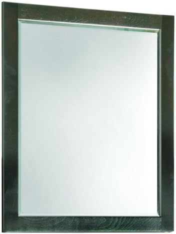 Premier 106725 Premier Sonoma Mirror With Wood Frame, Espresso, 24x31"
