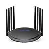 WAVLINK AC3000 Smart WiFi Router-MU-MIMO Tri-Band Gigabit Wireless Internet High Speed Router for Home,4K Streaming with…