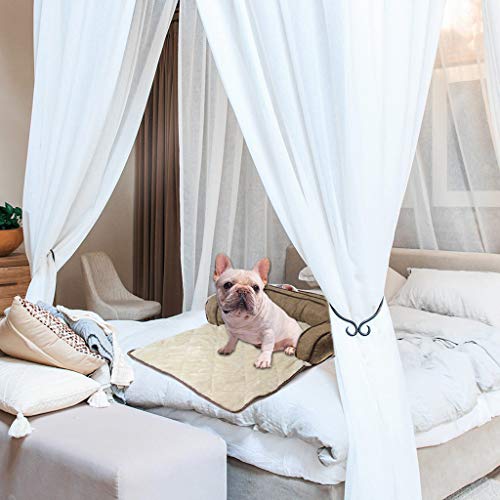 Bravetoshop Pet Bed for Dog and Cats Orthopedi Cushion Bed Soft Plush Sofa Bed Dog Bed Pad Pet Calming Sleeping Bag Bed Self Warming Pillow Cuddler Bed - Thumbnail 7