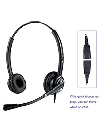 Teléfono celular Auriculares con micrófono, cancelación de ruido para Smart Phone iPhone de Apple Samsung HD con diadema ajustable para música y llamadas de sonido de audio Conector de 3,5 mm