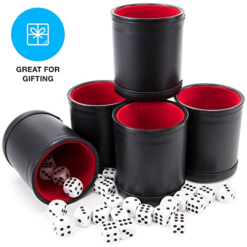 Brybelly Dice Set with Dice Shaker Cup Perfect for Casino Dice Game