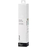 Cricut Smart Iron On (13in X 9ft, Glitter White) for Explore 3 and Maker 3 - Matless Cutting for Long cuts up to 12ft