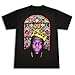 Notorious BIG Biggie Crown Stained Glass Mens Tee