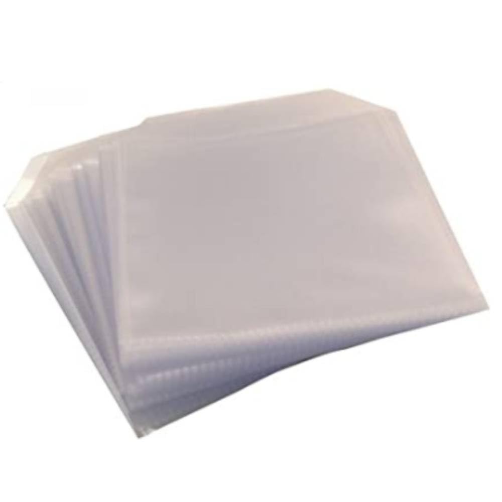 Disk wallet clear 150 micron pack of 100