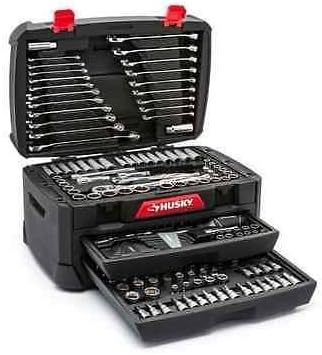 NEW Husky Mechanics Tool Set Kit, New 268 Piece Case, Chromium Steel Tools Durable by Nue Boss