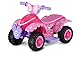 NEW! Disney Minnie Mouse Happy Helper 6-Volt Battery-Powered Quad Ride-On Toy for Girls with Wiping Cloth