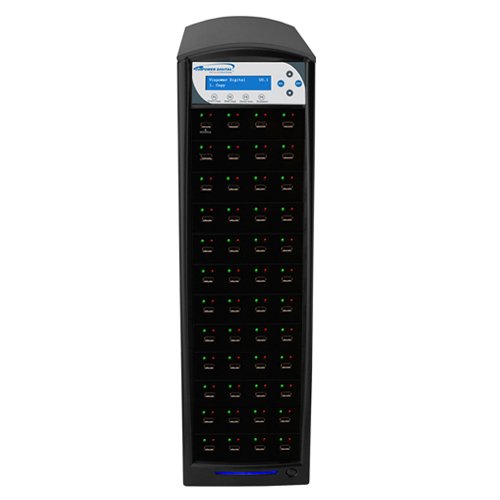 Vinpower Digital Inc. USBShark standalone USB Flash Pen Drive Copy Duplicator 47 Target  Optical Drives USBSHARK-47T-BK Black