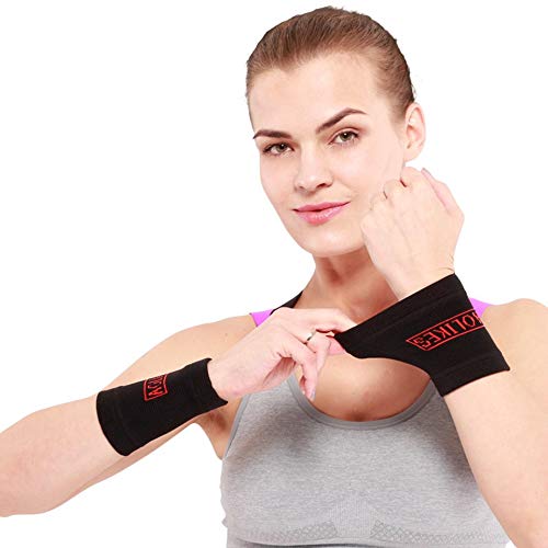 image for Choson Vic 1Pair Sports Wrist Band Wrist Support Brace Sweatband Wrist