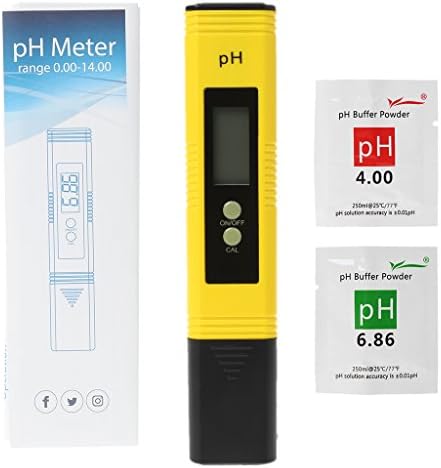 Loair Auto Calibration Digital Pocket Pen Type PH Meter Multimeter Tester Hydro - for Household Drinking Water, Swimming Pools, pH Measurement for 0-14.0 pH, Â± 0.1 Accuracy, 0.1 Resolution