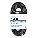 Iron Forge Cable 50 Ft Black Outdoor Extension Cord, 16/3, 50 Foot Outdoor Extension Cord, 3 Prong, Weatherproof - Great for Outside Use