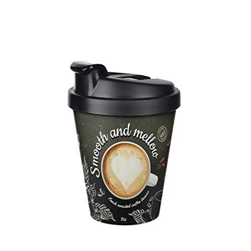 BEFA 2 Kaffeebecher to Go | BPA Frei | Coffee to go | 400ml | Auslaufsicherer Deckel mit Trinkverschluss | Kaffee | mit Doppelwand Isolierung | 2 Stück (Variante 2) – Bild 3