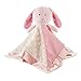 Snoozies Cozy Little Lovies Plush Satin Baby Blanket - Pink Bunny