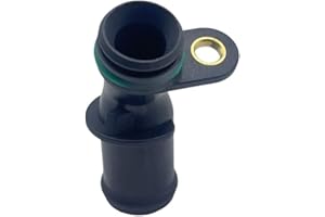 CashMuch for Atlas 3.6L 2018-2023 Hose Connector - Coolant Radiator Fitting, Abs, Black, Replacement Part 03H121118