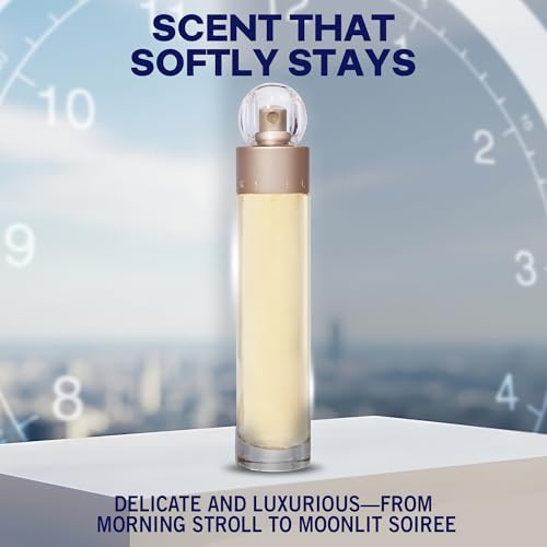 Perry Ellis 360° Eau De Toilette Spray for Women - Perfume for Women, Light & Bright Floral Fragrance, EDT, Designer Scent for Her, Long Lasting - 3.4 fl oz (100 mL)