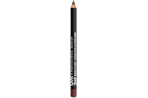 NYX Professional Makeup Suede Matte Lip Liner, Vegan Formula, Velvety Matte Finish, Goes On Smooth, Rich Pigmented Colour, Sh