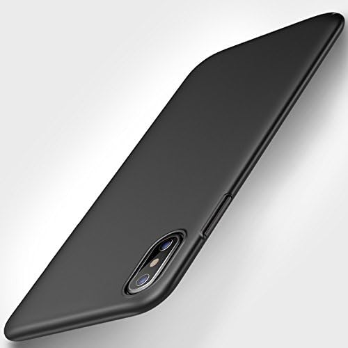 Sweetchoco iPhone x Case for girls (Solid color-black)