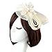 Acecharming Women's Wedding Cocktail Party Derby Fascinators Hat with Hairclip