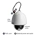 TRENDnet Indoor/Outdoor Speed Dome PoE+ IP Camera with 1.3 Megapixel 720p HD Resolution, 20x Optical Zoom, 16x Digital zoom with Auto-Focus, IP66 Weather Rated Housing,  Low-Light sensor, Endless 360 degree Pan/ 95 Degree Tilt,  Micro SD Card slot, Digital WDR, Secu, Free App for Android, and IOS, ONVIF, IPv6, TV-IP450P