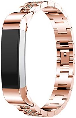 Houystory For Fitbit Alta HR Straps Stylish Magnetic Loop Stainless Steel Smart Watch Band For Fitbit Alta HR