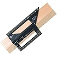 SHINWA Japan Square Layout Miter 45 + 90 Degrees Metric Polycarbonate 62112