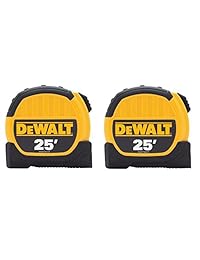 DeWalt 25 ft. Medidas de cinta (2 Pack)