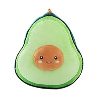 Luerme Avocado Plush Doll Stuffed Plush Toy Fruit Shape Pillow Plush Avocado Toys Pillow Vegetable Party Supplies Fruit Avocado Shape Dolls Kids Toddler Bed Time Decorative Cushion